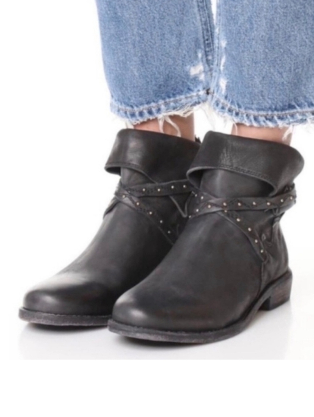 FREE PEOPLE Alamosa Ankle Boots Sz 7.5